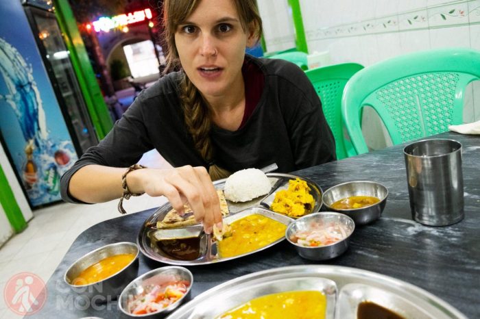 Porbando el thali en Mandalay,  Myanmar