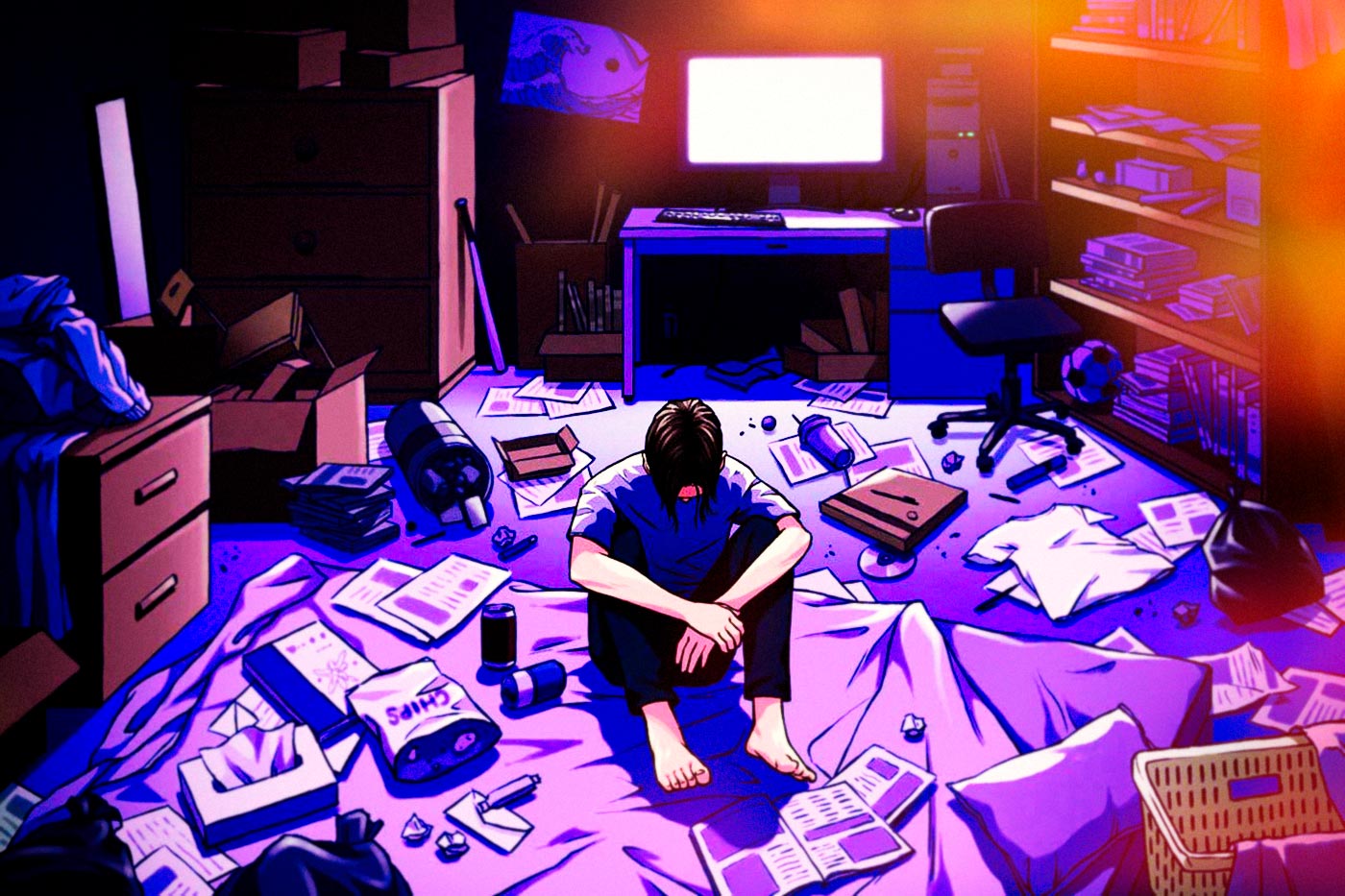 La crónica cósmica. Soy un hikikomori