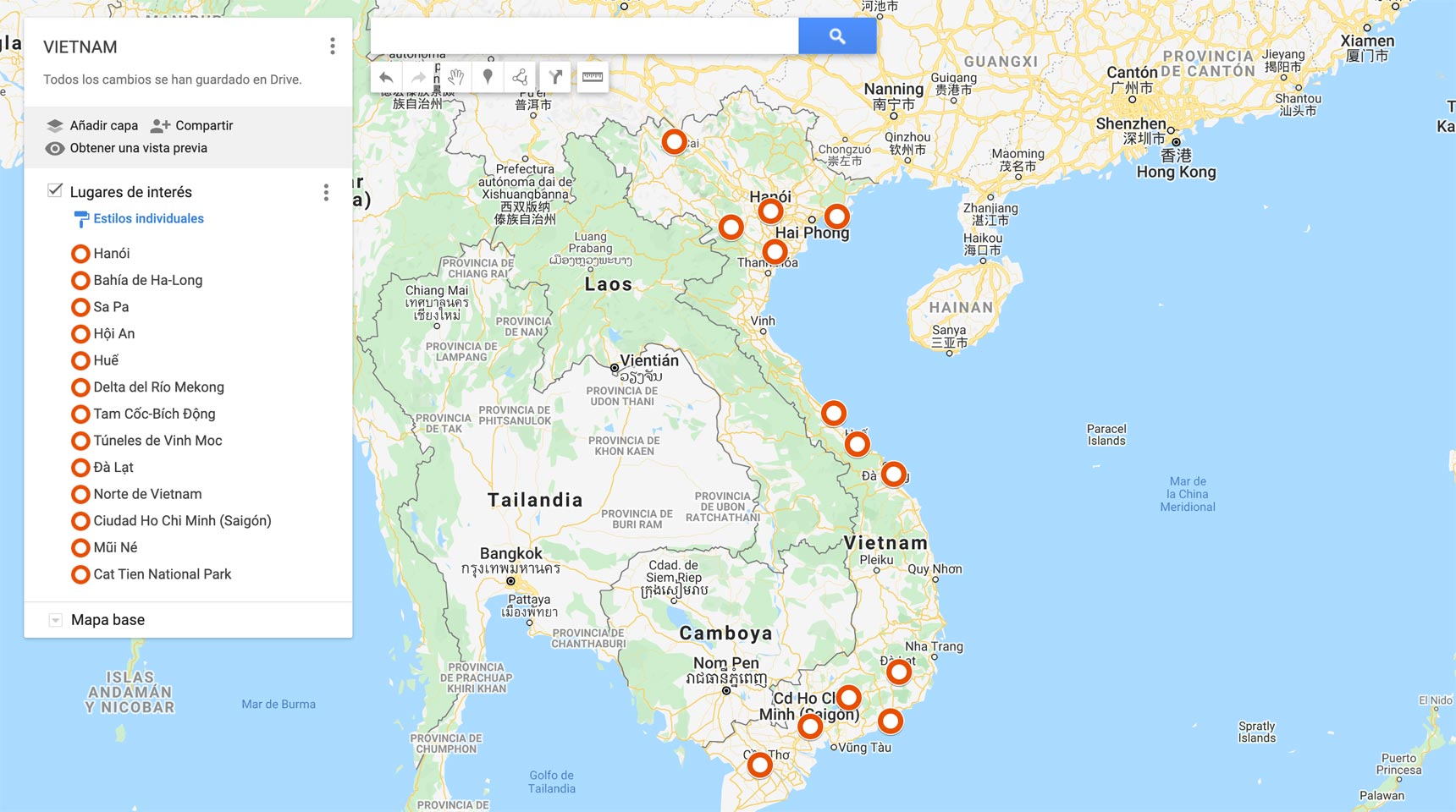 MAPA VIETNAM