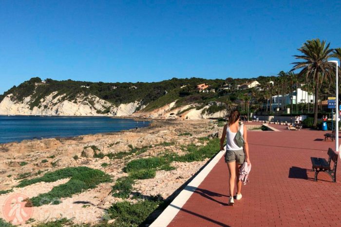 Paseo en Cala Blanca
