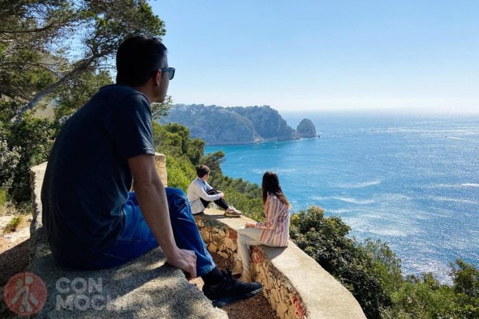 Mirador castell de la Granadella, vistas hacia el norte