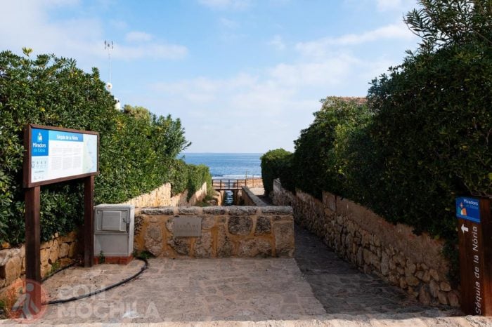 Entrada al mirador