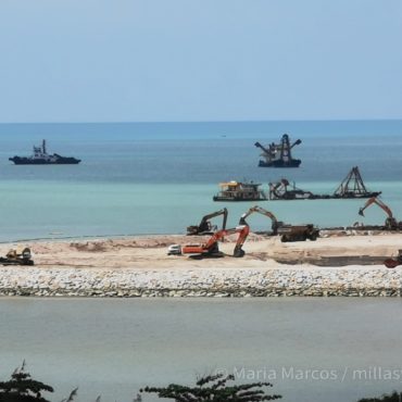 Robar terreno al mar para crear ciudades "sostenibles"