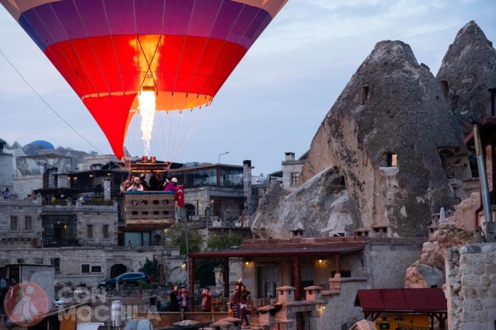Paseo en globo por la Capadocia