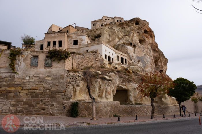 Típica estampa de Capadocia