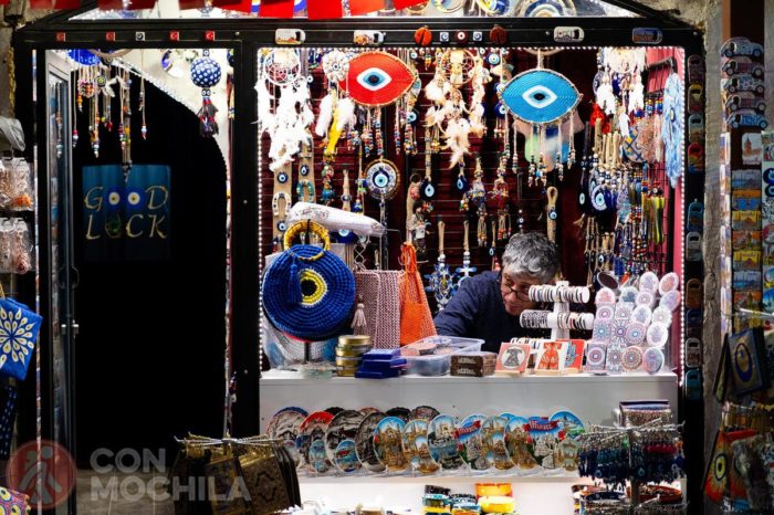 Puesto en el gran bazar 