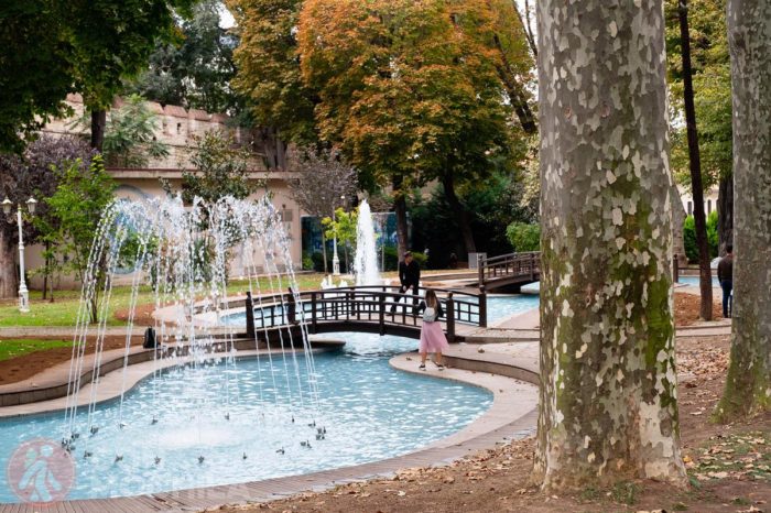 Jardines del palacio