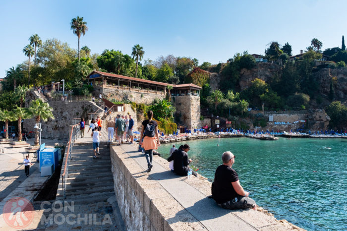 Disfrutando del sol en Antalya