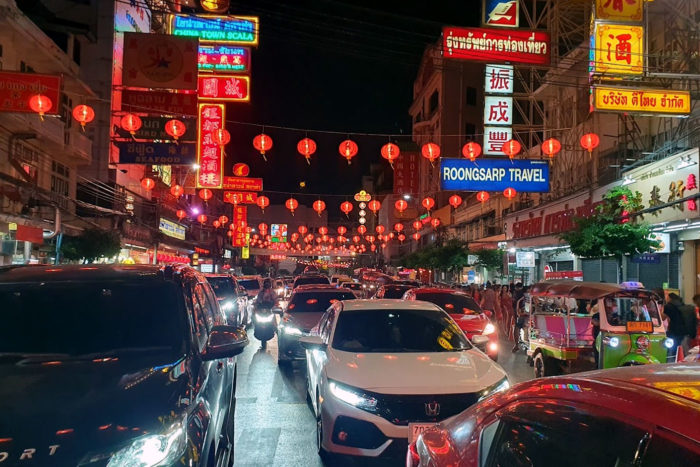 trafico bangkok