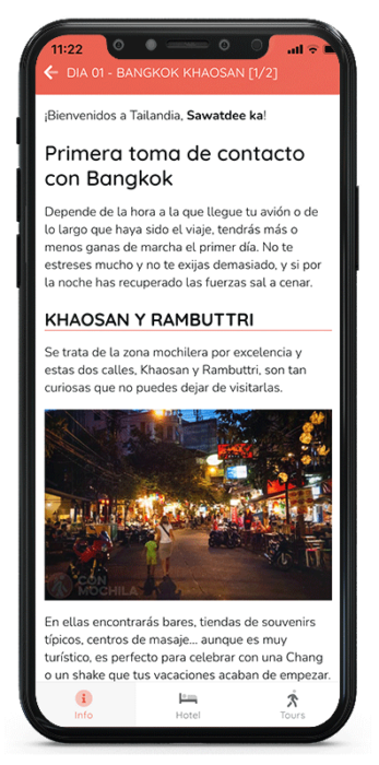 conmochilapp, la aplicación que organiza tu viaje fácil y rápido