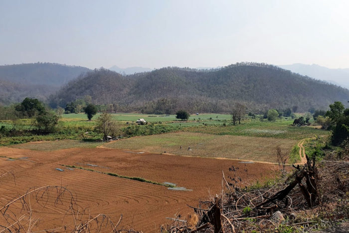 Montañas de Mae Hong Son