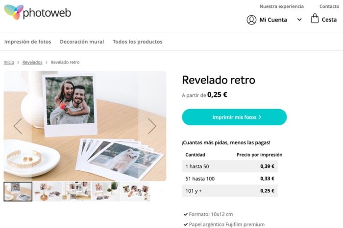 Revelado retro