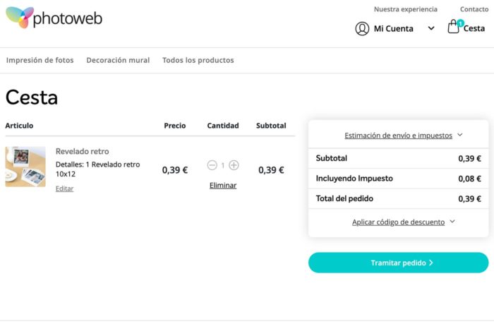 Carrito de la compra