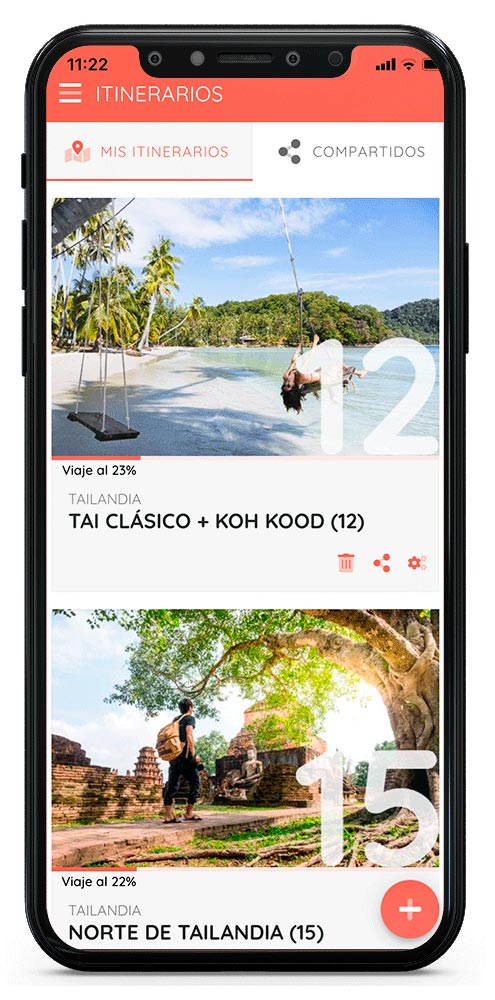 conmochilapp, la aplicacion para organizar tu viaje a Tailandia