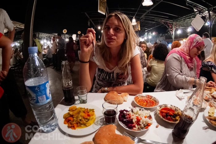 Comida en Marrakech