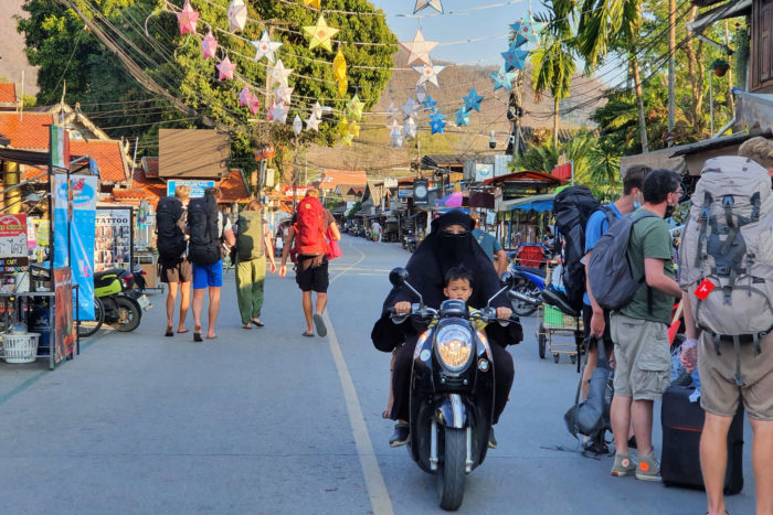 Pai, norte de Tailandia.