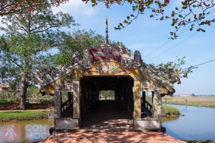 El puente cubierto de Thanh Toan