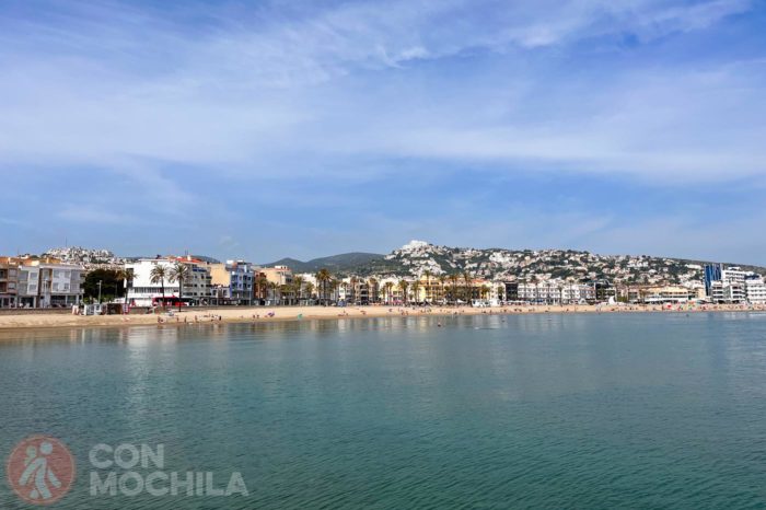 Playa del norte de Peñíscola