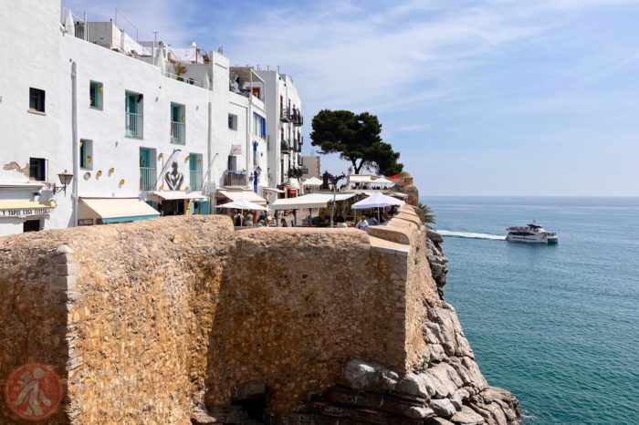 Vistas del mar desde el casco antiguo