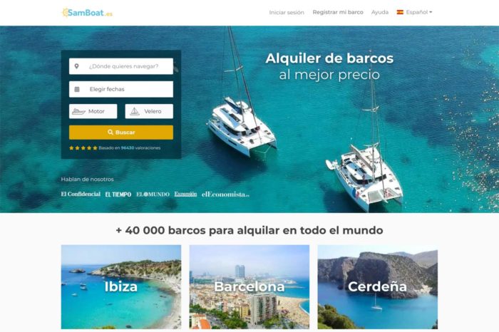 La web de Samboat