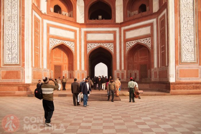 Detalle de la Darwaza o fuerte de acceso