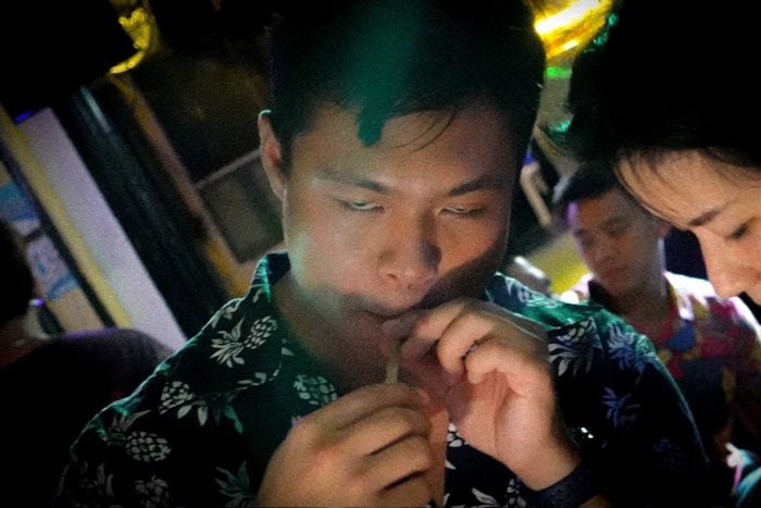 vendedor marihuana tailandia