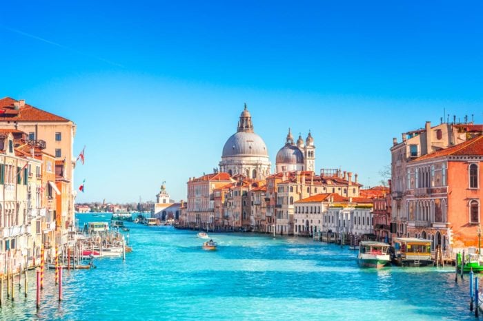 El canal de Venecia