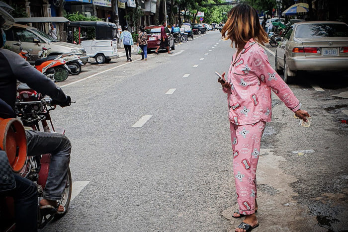calle de Phnom Pehn
