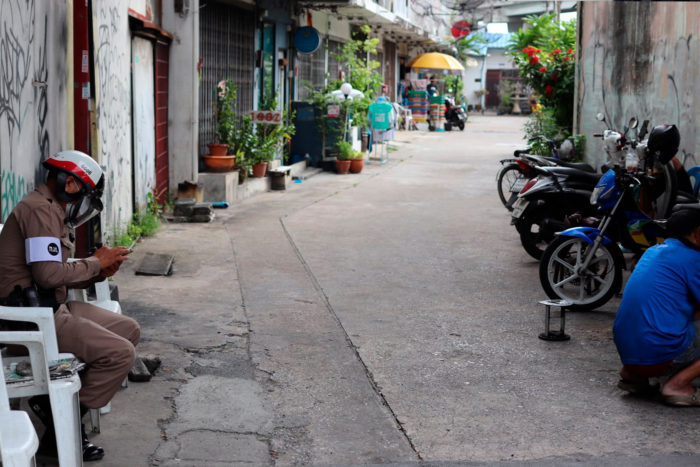 policía tailandia