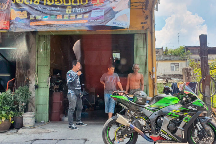 taller moto bangkok