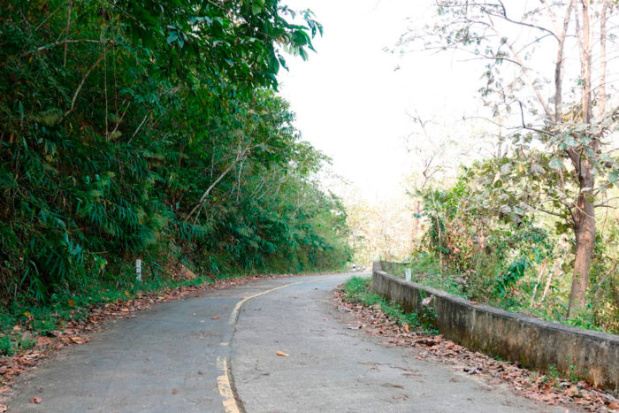 Carretera entre Birmania y Tailandia