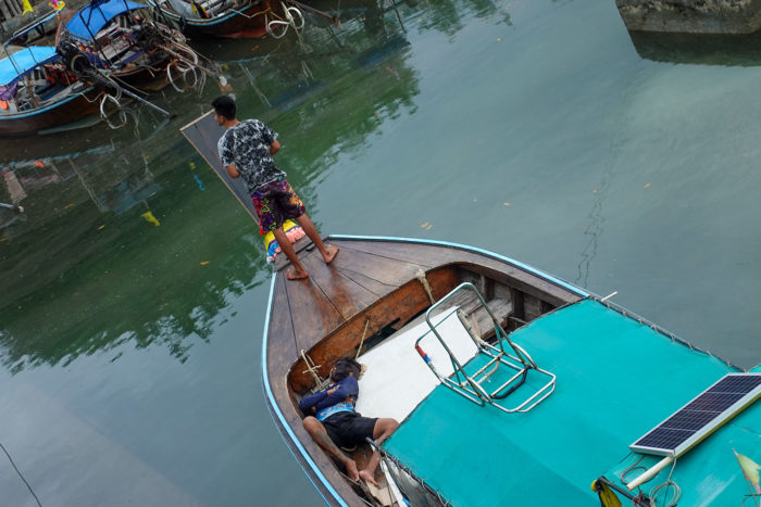 barco tailandés