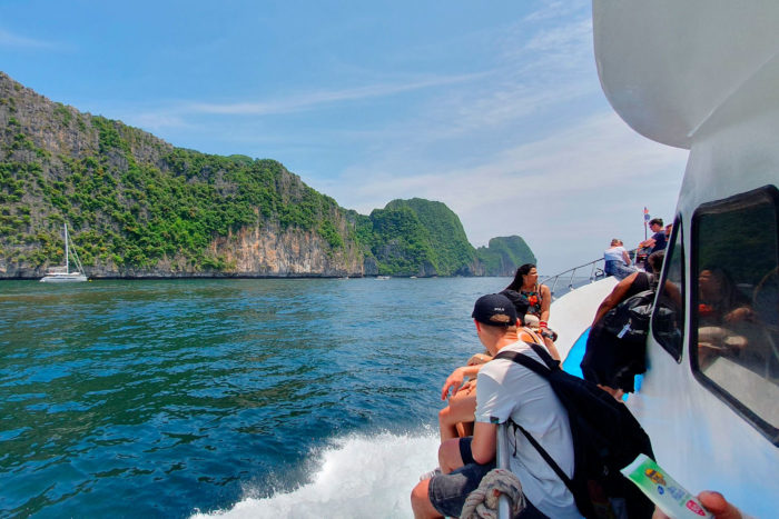 cómo ir de krabi a koh phi phi