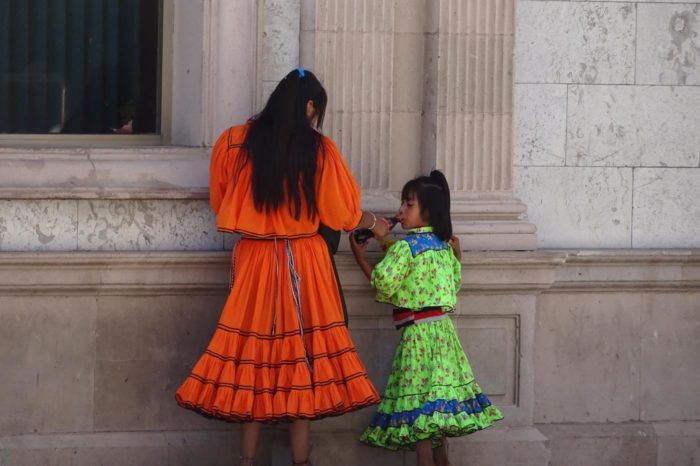 Niñas tarahumaras