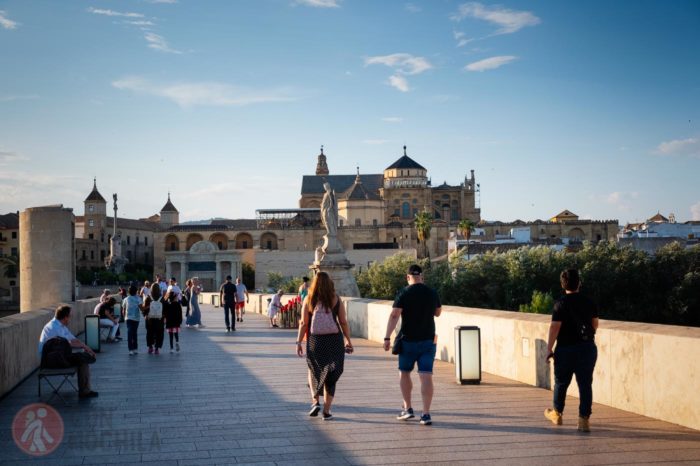 Vistas desde el puente romano, otro lugar que ver en Córdoba
