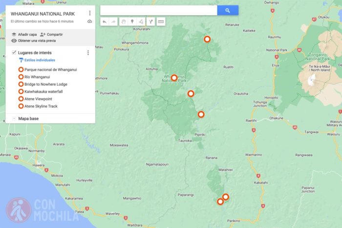Mapa Whanganui