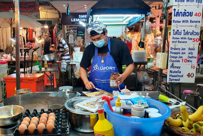 Hua Hin mercado nocturno