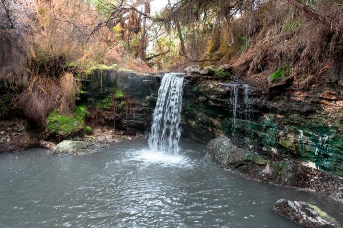 Piscina en Kerosene Creek