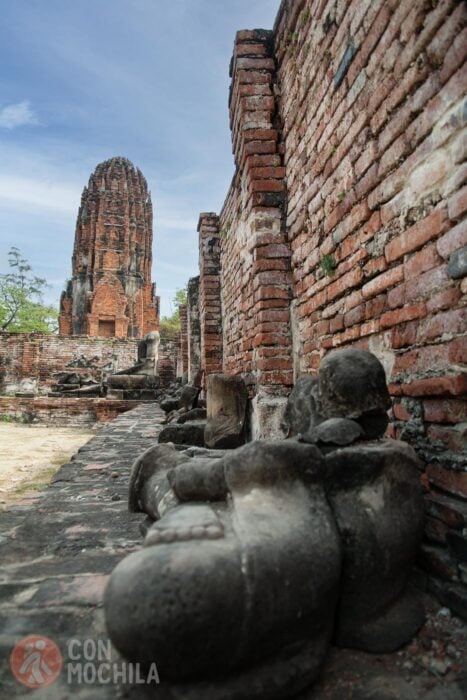 La galería con las imágenes de buda decapitadas