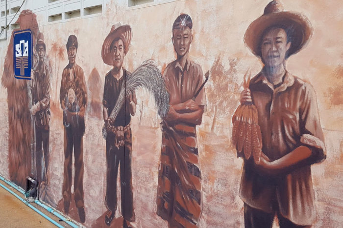 Mural rural Isaan
