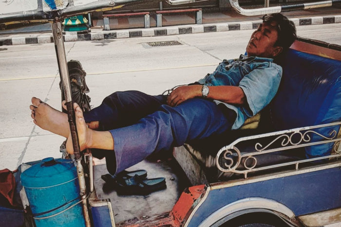 Conductor Tuk Tuk Isaan Khon Kaen