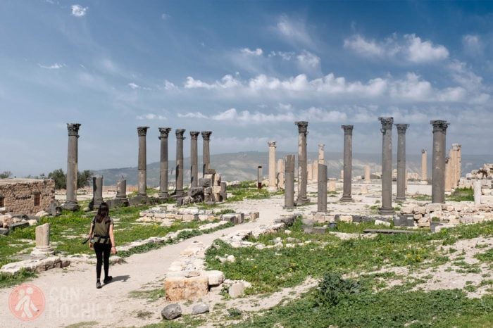Las ruinas de Umm Qais