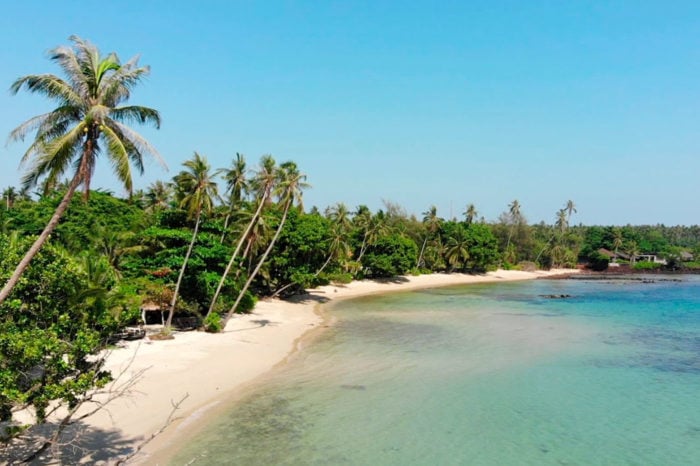 La playa de Ao Kao de Koh Maak