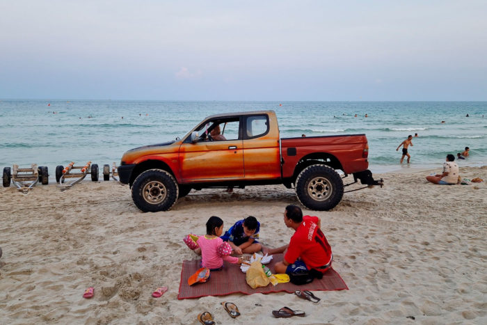 Playa turística Koh Samui Tailandia