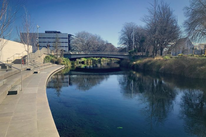 El río Avon atravesando la ciudad