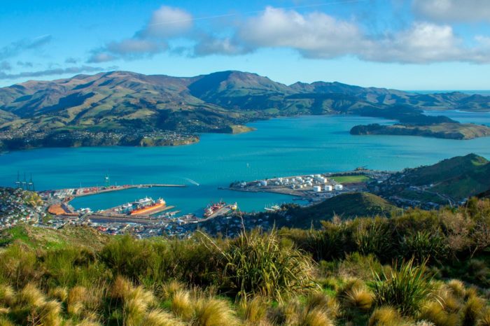 Lyttelton desde la Gondola de Christchurch