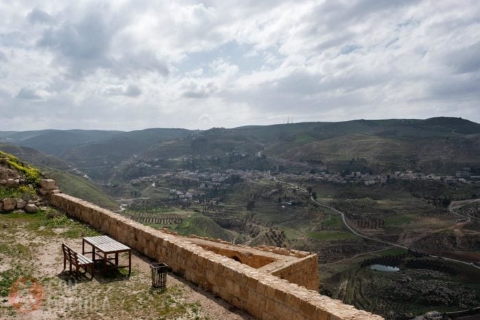 Vistas del castillo donde se aprecia la altura a la que se encuentra