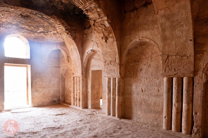 Una de las estancias del castillo