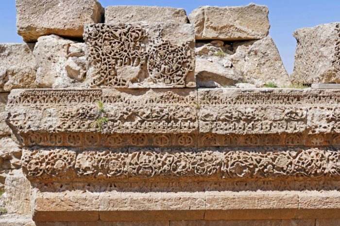 Detalle de los relieves