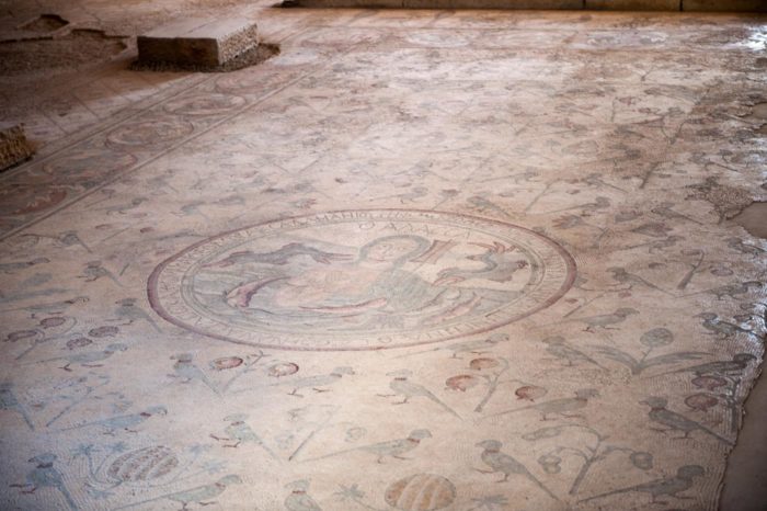 Detalle del mosaico